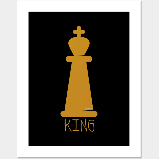 KING Wall Art by LouLou Art Studio